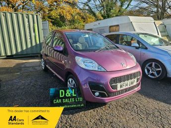 Peugeot 107 1.0 12V Active Hatchback 5dr Petrol Manual Euro 5 (68 ps)