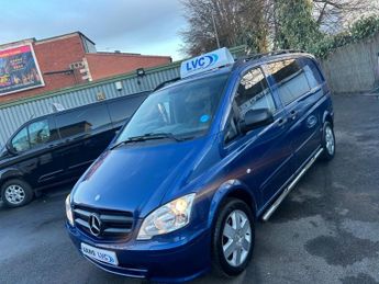 Mercedes V Class 113 2.1 CDI DUALINER + rare colour superb van fsh