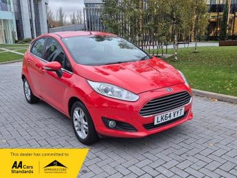 Ford Fiesta 1.0 Zetec Hatchback 5dr Petrol Manual Euro 5 (s/s) (80 ps)