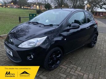 Ford Ka 1.2 Zetec Black Edition Hatchback 3dr Petrol Manual Euro 6 (s/s)