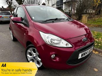 Ford Ka 1.2 TITANIUM-LOW MILES-FSH-NEW MOT N SERVICE