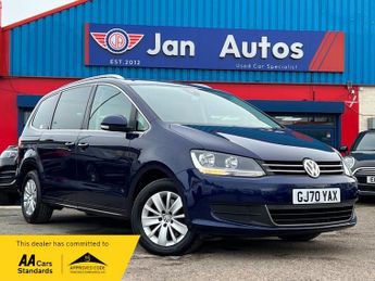 Volkswagen Sharan 2.0 TDI SE Nav DSG Euro 6 (s/s) 5dr 1owner+Nav+Sensor+Ulez