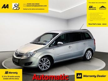 Vauxhall Zafira Automatic 7 Seat 1.9 12MOT FREE 12Mnth AA Warranty with 12Mnth A