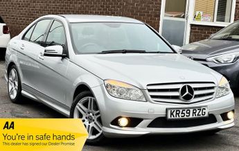 Mercedes C Class 2.1 C200 CDI Sport Auto Euro 4 4dr (SERVICED+MOT+2 KEYS+BLUETOOT