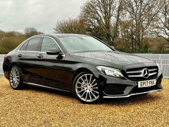 Mercedes C Class 1.6 C200d AMG Line (Premium) G-Tronic+ Euro 6 (s/s) 4dr