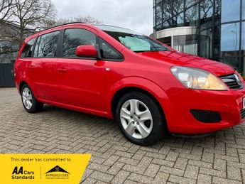 Vauxhall Zafira 1.6 16V Exclusiv MPV 5dr Petrol Manual Euro 5 (115 ps)