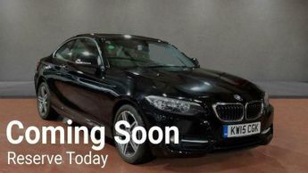 BMW 220 2.0 220d Sport Euro 6 (s/s) 2dr