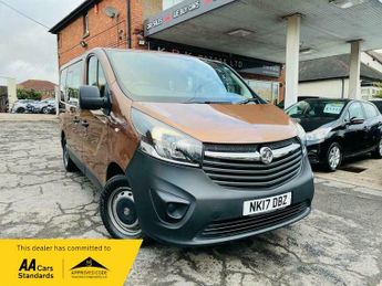 Vauxhall Vivaro 1.6 CDTi 2900 BiTurbo ecoFLEX L1 H1 Euro 6 (s/s) 5dr (9 Seat)
