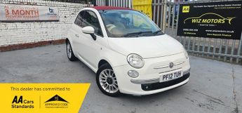 Fiat 500 0.9 TwinAir Lounge Convertible 2dr Petrol Dualogic Euro 5 (s/s) 