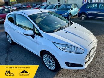 Ford Fiesta TITANIUM £0.00 TAX+P/SENSORS+FSH+2 KEYS