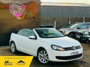 Volkswagen Golf TDi 1.6 TDI BlueMotion Tech SE Cabriolet Euro 5 (s/s) 2dr