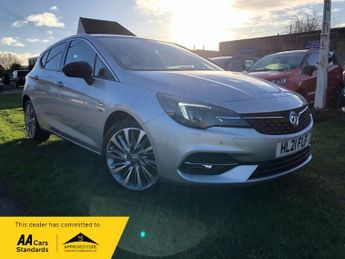 Vauxhall Astra GRIFFIN EDITION 1.5 Petrol Manual 5 Door Hatchback 2021 [120 Bhp