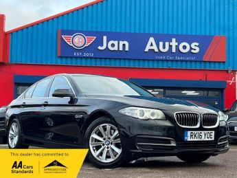 BMW 520 2.0 520d SE Auto Euro 6 (s/s) 4dr Brown Dakota Leather+Nav+Ulez