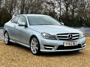 Mercedes C Class 1.6 C180 BlueEfficiency AMG Sport G-Tronic+ Euro 5 (s/s) 2dr