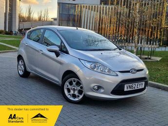 Ford Fiesta 1.25 Zetec Hatchback 5dr Petrol Manual Euro 5 (82 ps)