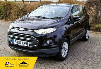 Ford EcoSport 1.0T EcoBoost Zetec 2WD Euro 6 (s/s) 5dr