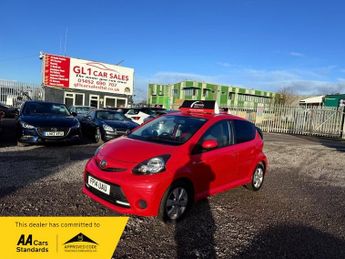 Toyota AYGO VVT-I MOVE WITH STYLE+ZERO TAX+ULEZ COMPLAINT+3M WARRANTY+11/25 