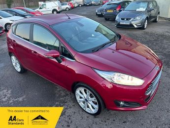 Ford Fiesta TITANIUM X £0.00 TAX+LEATHER+REV CAMERA