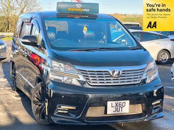 Toyota Vellfire 3.5 Petrol Automatic 7 Seats 5dr 2 Keys ULEZ Free