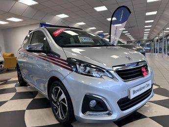 Peugeot 108 ALLURE TOP PETROL MANUAL 40000 MILES CONVERTIBLE