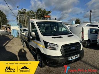 Ford Transit 350 LEADER C/C ECOBLUE FLATBED/DROPSIDE EURO 6 ULEZ COMPLIANT **