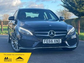 Mercedes C Class 1.6 C200d AMG Line G-Tronic+ Euro 6 (s/s) 4dr