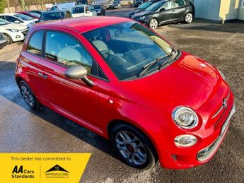 Fiat 500 S P/SENSORS+NAV+PT LEATHER