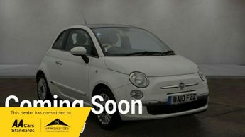 Fiat 500 1.2 Lounge Hatchback 3dr Petrol Manual Euro 5 (s/s) (69 bhp)