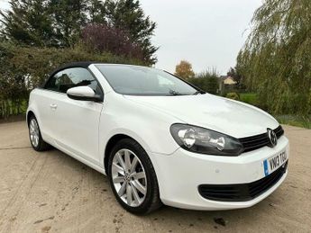 Volkswagen Golf TDi 1.6 TDI BlueMotion Tech SE Cabriolet Euro 5 (s/s) 2dr