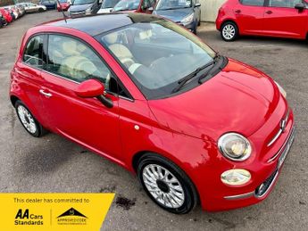 Fiat 500 LOUNGE EURO 6+£20 TAX+PAN ROOF