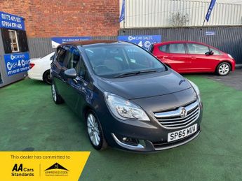 Vauxhall Meriva 1.4i Turbo SE MPV 5dr Petrol Manual Euro 6 (120 ps)