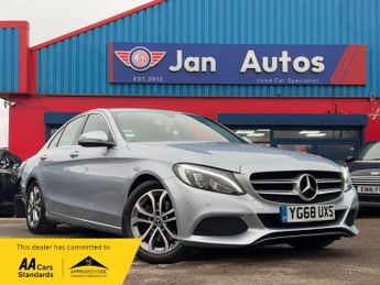 Mercedes C Class C Class 2.1 C220d Sport G-Tronic+ Euro 6 (s/s) 4dr 1owner+Nav+Le