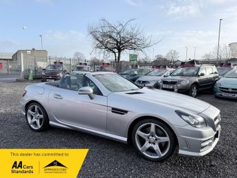 Mercedes SLK SLK200 BLUEEFFICIENCY AMG SPORT+FULL HISTORY+3M WARRANTY+05/2026
