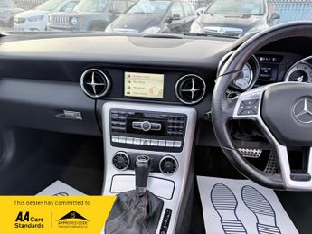Mercedes SLK SLK200 BLUEEFFICIENCY AMG SPORT+FULL HISTORY+3M WARRANTY+06/2027