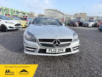 Mercedes SLK SLK200 BLUEEFFICIENCY AMG SPORT+FULL HISTORY+3M WARRANTY+05/2026