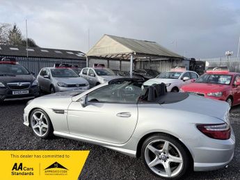 Mercedes SLK SLK200 BLUEEFFICIENCY AMG SPORT+FULL HISTORY+3M WARRANTY+05/2026