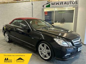 Mercedes E Class 2.1 E250 CDI BlueEfficiency Sport Edition 125 Cabriolet G-Tronic