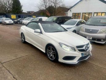 Mercedes E Class 3.0 E350d V6 BlueTEC AMG Sport Cabriolet 2dr Diesel G-Tronic+ Eu