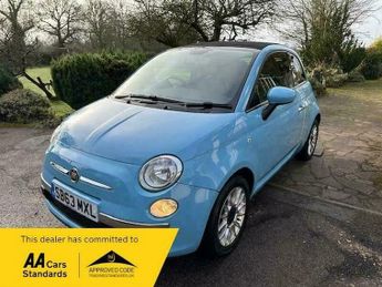 Fiat 500 1.2 Lounge Convertible 2dr Petrol Manual Euro 5 (69 bhp)