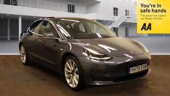 Tesla Model 3 Electric 57.5 kWh (Dual Motor) Long Range 4dr 4WDE 0 Road Tax PC