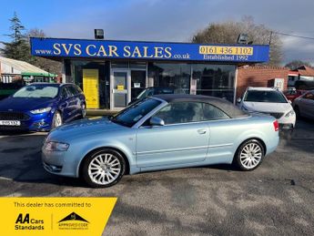 Audi A4 2.0 TFSI Convertible 2dr Petrol Multitronic (204 g/km, 197 bhp)