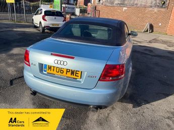 Audi A4 Cabriolet 2.0 TFSI Convertible 2dr Petrol Multitronic (204 g/km, 197 bhp)