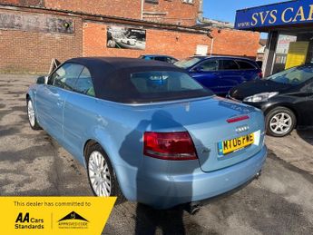 Audi A4 Cabriolet 2.0 TFSI Convertible 2dr Petrol Multitronic (204 g/km, 197 bhp)