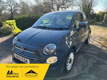 Fiat 500 1.2 Lounge Hatchback 3dr Petrol Manual Euro 6 (s/s) (69 bhp)