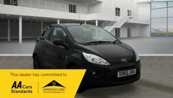 Ford Ka 1.2 Zetec Black Edition Hatchback 3dr Petrol Manual Euro 6 (s/s)