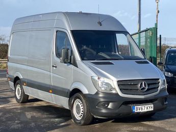 Mercedes Sprinter MERCEDES SPRINTER EURO 6 MEDIUM WHEELBASE HIGH ROOF. 9995+VAT