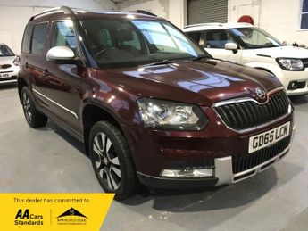 Skoda Yeti 2.0 TDI 'LAURIN & KLEMENT' OUTDOOR 4WD AUTOMATIC ONLY 40100 MILE