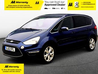 Ford S-Max S Max Titanium MPV 2.0d 12MOT With 12mnth AA Cover