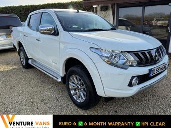 Mitsubishi L200 2.4 DI-D DC Warrior Pickup Double Cab 4dr Diesel Manual 4WD Euro