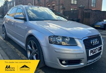 Audi A3 2.0 TDI Sport Sportback 5dr Diesel S Tronic (156 g/km, 168 bhp)